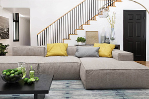 Бескаркасный диван Фри Лаунж в скандинавском стиле, большой диван для отдыха и релакса